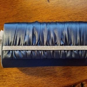 Nina Shirred Locklin Convertible Clutch